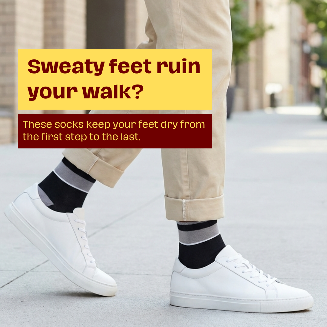 WalkerSocks™ ActiveStride – Split-Toe Walking Socks